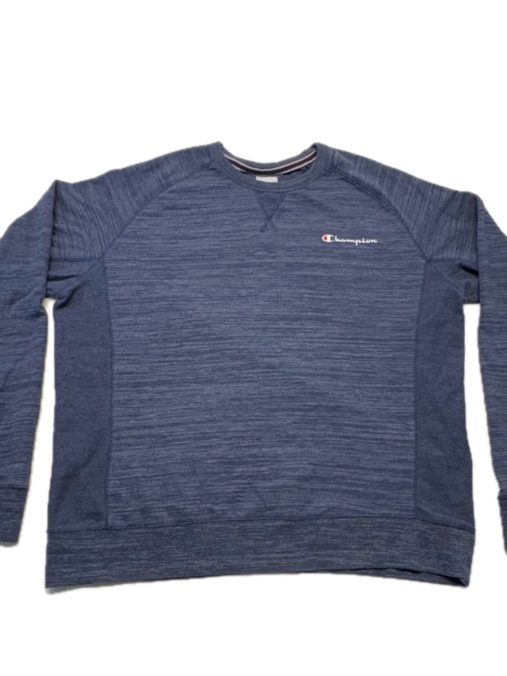 Champion Men's Blue Heather Crewneck Sweater XXL - Picture 1 of 5